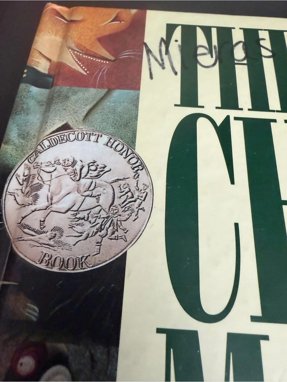 The Stinky Cheese Man and Other Fairly Stupid Tales - Caldecott Honor Stamp
